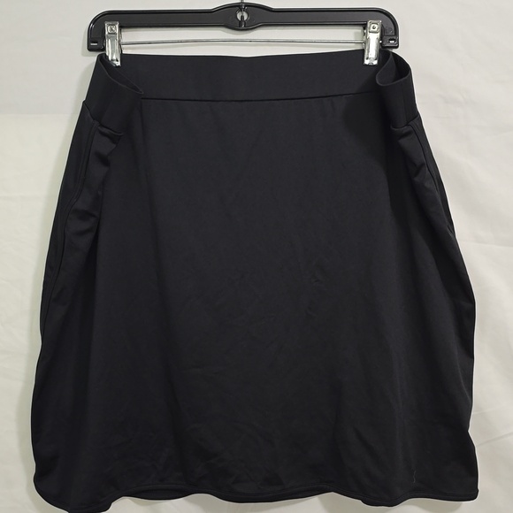 J Crew Women's 2X Black Athletic Skort Elastic Waist Plus Size - Picture 3 of 6